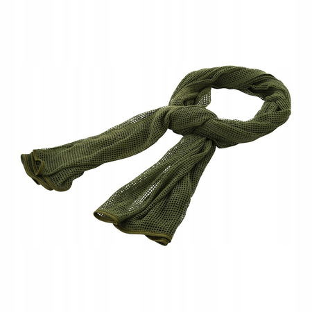SIATKA MASKUJĄCA SZAL SNAJPERSKI CHUSTA M-TAC BAWEŁNA 180X80 ZIELONY OLIVE
