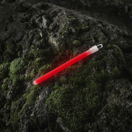 ŚWIATŁO CHEMICZNE ŚWIETLIK LIGHTSTICK GLOWSTICK M-TAC 15CM 24H CZERWONE