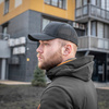 CZAPKA Z DASZKIEM BEJSBOLÓWKA MĘSKA M-TAC VENT FLEX RIP-STOP - CZARNA BLACK