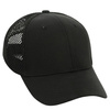 CZAPKA Z DASZKIEM BEJSBOLÓWKA MĘSKA M-TAC VENT FLEX RIP-STOP - CZARNA BLACK