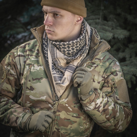 ARAFATKA CHUSTA OCHRONNA M-TAC SHEMAGH WZÓR W CZASZKI - COYOTE BLACK KHAKI
