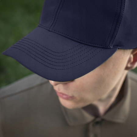 CZAPKA Z DASZKIEM SOFTSHELL M-TAC FLEX LIGHTWEIGHT DWR L/XL DARK NAVY BLUE