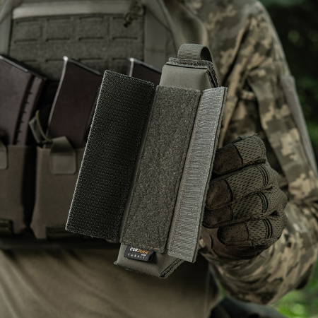 M-TAC - ZAMKNIĘTA ŁADOWNICA NA STAZĘ TYPU CAT / KABURA / MOCOWANIE NA RZEP - ELITE FLAP - RANGER GREEN (10347023)