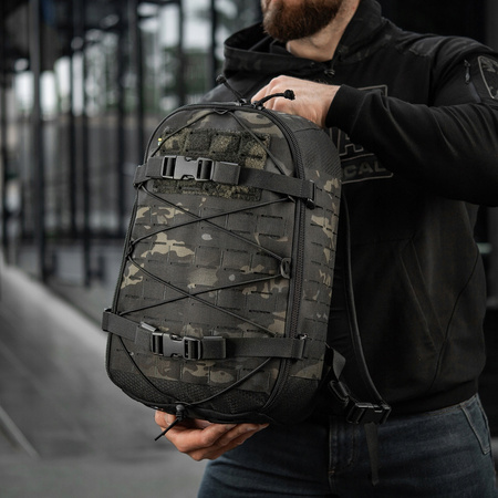 PLECAK TAKTYCZNY MILITARNY WOJSKOWY 25L M-TAC STURM ELITE XL MULTICAM BLACK