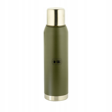 TERMOS TURYSTYCZNY 1,3L PRÓŻNIOWY PODWÓJNE ŚCIANKI M-TAC MILITARNY - OLIVE