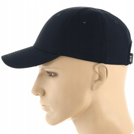 CZAPKA Z DASZKIEM SOFTSHELL M-TAC FLEX LIGHTWEIGHT DWR L/XL DARK NAVY BLUE