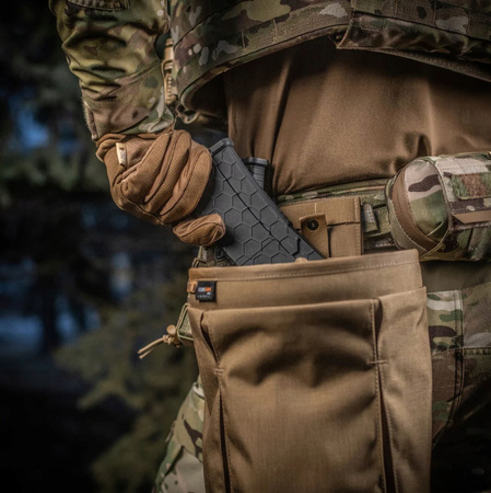 TORBA ZRZUTOWA NA MAGAZYNKI ZWIJANA WOREK ZRZUTOWY M-TAC ELITE - COYOTE