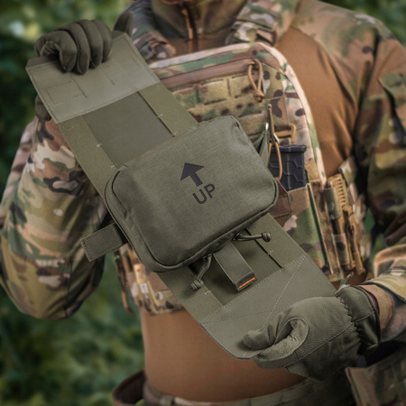 M-TAC - APTECZKA TAKTYCZNA / POZIOMY ZASOBNIK MEDYCZNY TYPU IFAK - ELITE LARGE - RANGER GREEN (10238023)