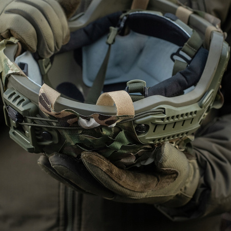POKROWIEC NA HEŁM FAST WOJSKOWY TAKTYCZNY OSŁONA CORDURA M-TAC - MULTICAM