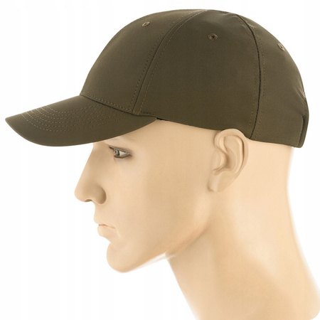 CZAPKA Z DASZKIEM SOFTSHELL M-TAC FLEX LIGHTWEIGHT DWR - L/XL - DARK OLIVE