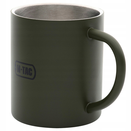 KUBEK TERMICZNY TERMOKUBEK 250 ML STAL NIERDZEWNA M-TAC - ZIELONY OLIVE
