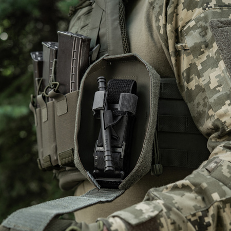 M-TAC - ZAMKNIĘTA ŁADOWNICA NA STAZĘ TYPU CAT / KABURA / MOCOWANIE NA RZEP - ELITE FLAP - RANGER GREEN (10347023)