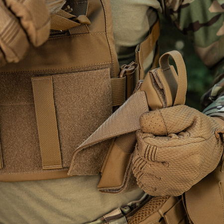 M-TAC - ZAMKNIĘTA ŁADOWNICA NA STAZĘ TYPU CAT / KABURA / MOCOWANIE NA RZEP - ELITE FLAP - COYOTE - 10347005