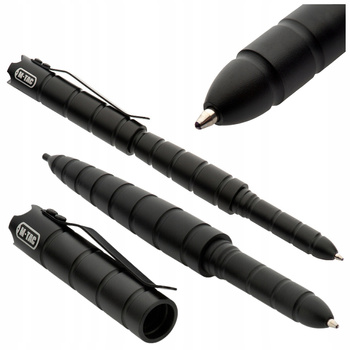 DŁUGOPIS TAKTYCZNY DO SAMOOBRONY KUBOTAN SURVIVAL M-TAC TP-17 - CZARNY