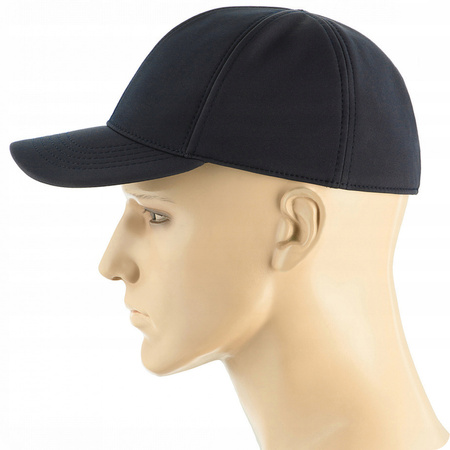 CZAPKA Z DASZKIEM SOFTSHELL BEJSBOLÓWKA MĘSKA M-TAC DWR L/XL DARK NAVY BLUE