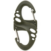 DWUSTRONNY KARABIŃCZYK TYPU S-HOOK BRELOK DO KLUCZY ABS M-TAC OLIVE ZIELONY