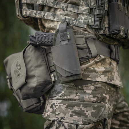 KABURA GLOCK 17 PRAWA UNIWERSALNA M-TAC ELITE CORDURA MOLLE - RANGER GREEN