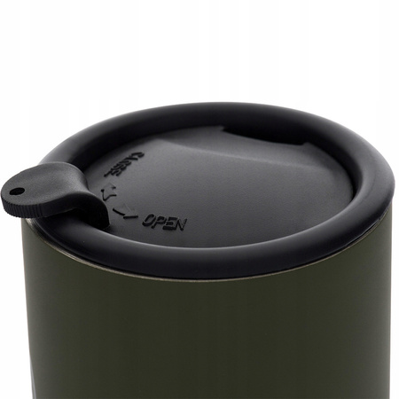 KUBEK TERMICZNY TERMOKUBEK 280 ML STAL NIERDZEWNA M-TAC - ZIELONY OLIVE