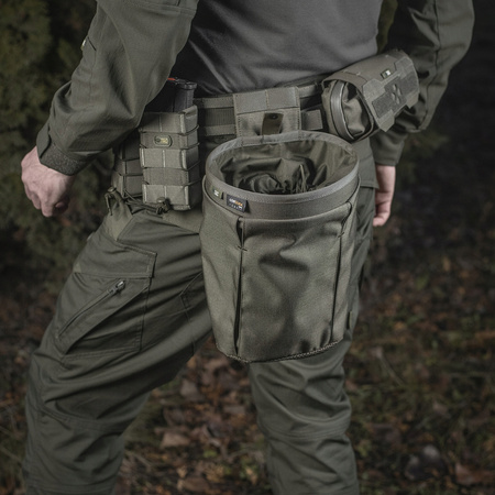 TORBA ZRZUTOWA NA MAGAZYNKI ZWIJANA WOREK ZRZUTOWY M-TAC ELITE RANGER GREEN
