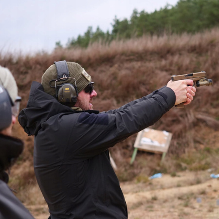 CZAPKA ZIMOWA POLAROWA HELIKON RANGE BEANIE GRID FLEECE USMC L/XL - COYOTE