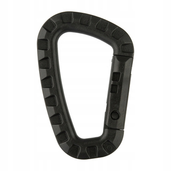 KARABIŃCZYK TYPU D-HOOK TACTICAL BRELOK DO KLUCZY ABS M-TAC CZARNY BLACK
