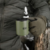 KUBEK TERMICZNY TERMOKUBEK 280 ML STAL NIERDZEWNA M-TAC - ZIELONY OLIVE