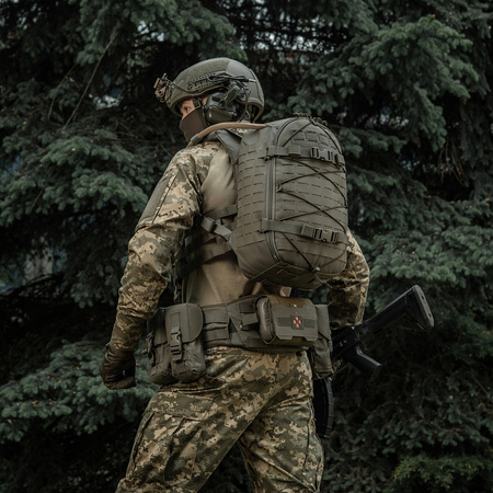 PLECAK TAKTYCZNY MILITARNY WOJSKOWY 25L M-TAC STURM ELITE XL - RANGER GREEN