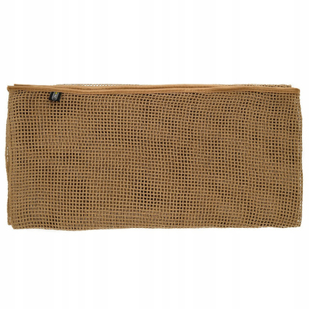 SIATKA MASKUJĄCA SZAL SNAJPERSKI CHUSTA M-TAC BAWEŁNA 180X80 - COYOTE KHAKI