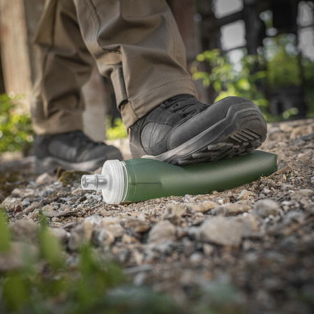 MIĘKKA BUTELKA SKŁADANA BIDON SKŁADANY SOFTFLASK M-TAC 600 ML ZIELONA OLIVE