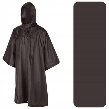 PONCHO PELERYNA PRZECIWDESZCZOWA PAŁATKA HELIKON U.S. MODEL - EARTH BROWN