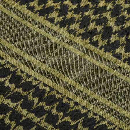 ARAFATKA CHUSTA OCHRONNA M-TAC SHEMAGH WZÓR W KRATĘ - ZIELONA OLIVE / BLACK