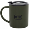 KUBEK TERMICZNY TERMOKUBEK 280 ML STAL NIERDZEWNA M-TAC - ZIELONY OLIVE