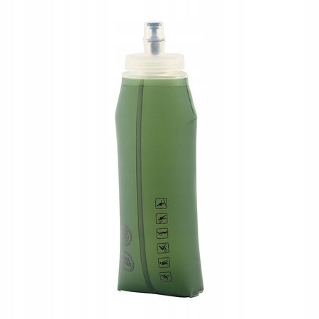 MIĘKKA BUTELKA SKŁADANA BIDON SKŁADANY SOFTFLASK M-TAC 500 ML ZIELONA OLIVE