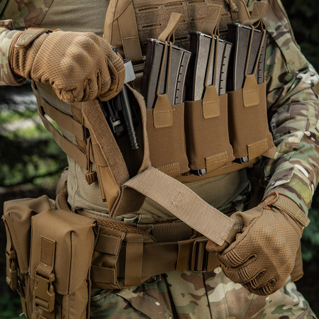 M-TAC - ZAMKNIĘTA ŁADOWNICA NA STAZĘ TYPU CAT / KABURA / MOCOWANIE NA RZEP - ELITE FLAP - COYOTE - 10347005
