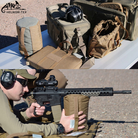 WOREK STRZELECKI DO BRONI ROLKA DUŻA HELIKON ACCURACY BAG ROLLER - COYOTE