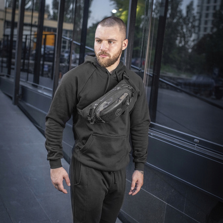 NERKA TAKTYCZNA SASZETKA TORBA BIODROWA M-TAC ELITE HEX - MULTICAM BLACK