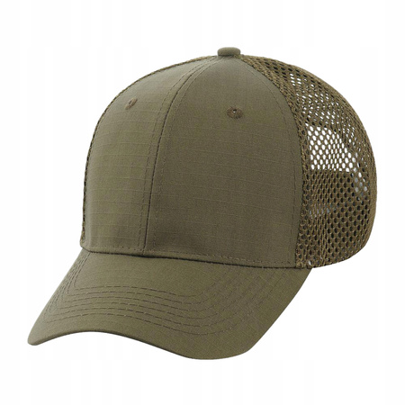 CZAPKA Z DASZKIEM BEJSBOLÓWKA MĘSKA M-TAC VENT FLEX RIP-STOP - DARK OLIVE
