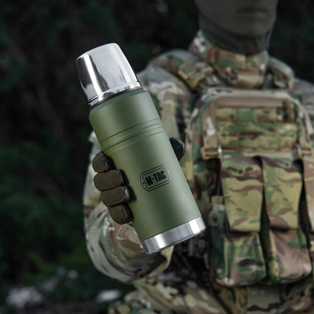 M-TAC - TERMOS TURYSTYCZNY - 750 ML - PRÓŻNIOWY - OLIVE - 60055001