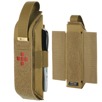 M-TAC - ZAMKNIĘTA ŁADOWNICA NA STAZĘ TYPU CAT / KABURA / MOCOWANIE NA RZEP - ELITE FLAP - COYOTE - 10347005