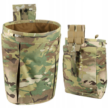 TORBA ZRZUTOWA NA MAGAZYNKI ZWIJANA WOREK ZRZUTOWY M-TAC ELITE - MULTICAM
