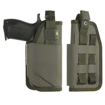 KABURA GLOCK 17 PRAWA UNIWERSALNA M-TAC ELITE CORDURA MOLLE - RANGER GREEN
