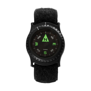 KOMPAS NARĘCZNY FOSFORYZUJĄCY BUSOLA HELIKON WRIST COMPASS T25 CARNY BLACK