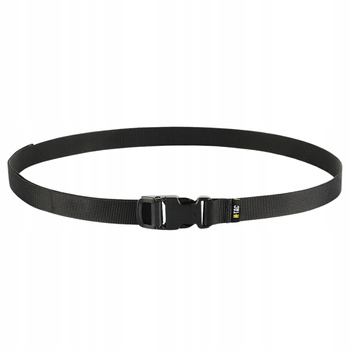 PAS KOMPRESYJNY NYLONOWY Z KLAMRĄ FASTEX M-TAC GEN. II 130 CM CZARNY BLACK