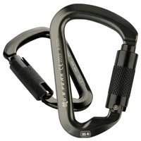 KARABIŃCZYK ASEKURACYJNY D-HOOK Z BLOKADĄ KEY-LOC TWIST-LOCK AUTOMAT M-TAC