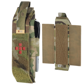 M-TAC - ZAMKNIĘTA ŁADOWNICA NA STAZĘ TYPU CAT / KABURA / MOCOWANIE NA RZEP - ELITE FLAP - MULTICAM - 10347008