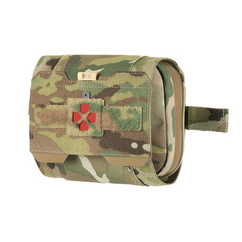 M-TAC - APTECZKA TAKTYCZNA / POZIOMY ZASOBNIK MEDYCZNY TYPU IFAK - ELITE LARGE - MULTICAM - 10238008